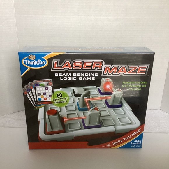 Thinkfun Laser Maze Beam Bending Logic Maze Board Game NEW Factory Sealed - Picture 1 of 2